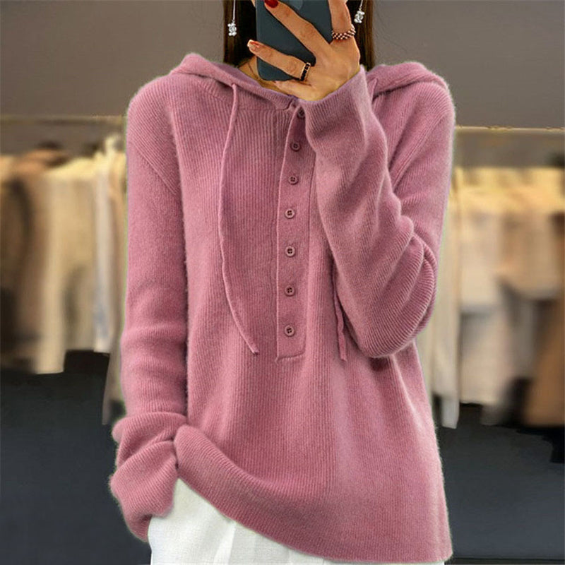 Freja | Soft  Hooded Sweater