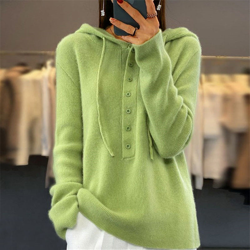 Freja | Soft  Hooded Sweater