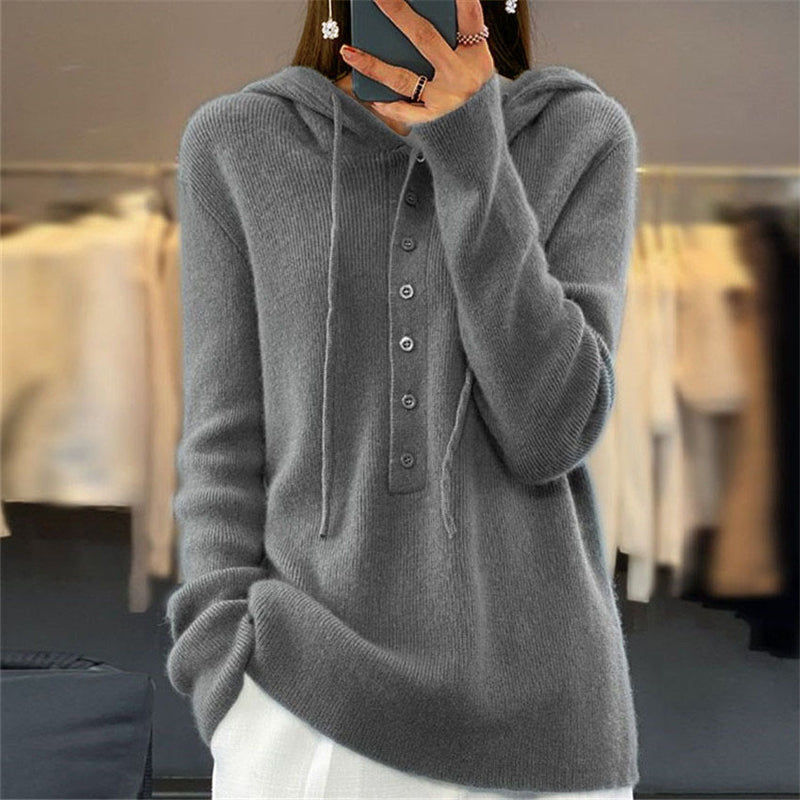 Freja | Soft  Hooded Sweater
