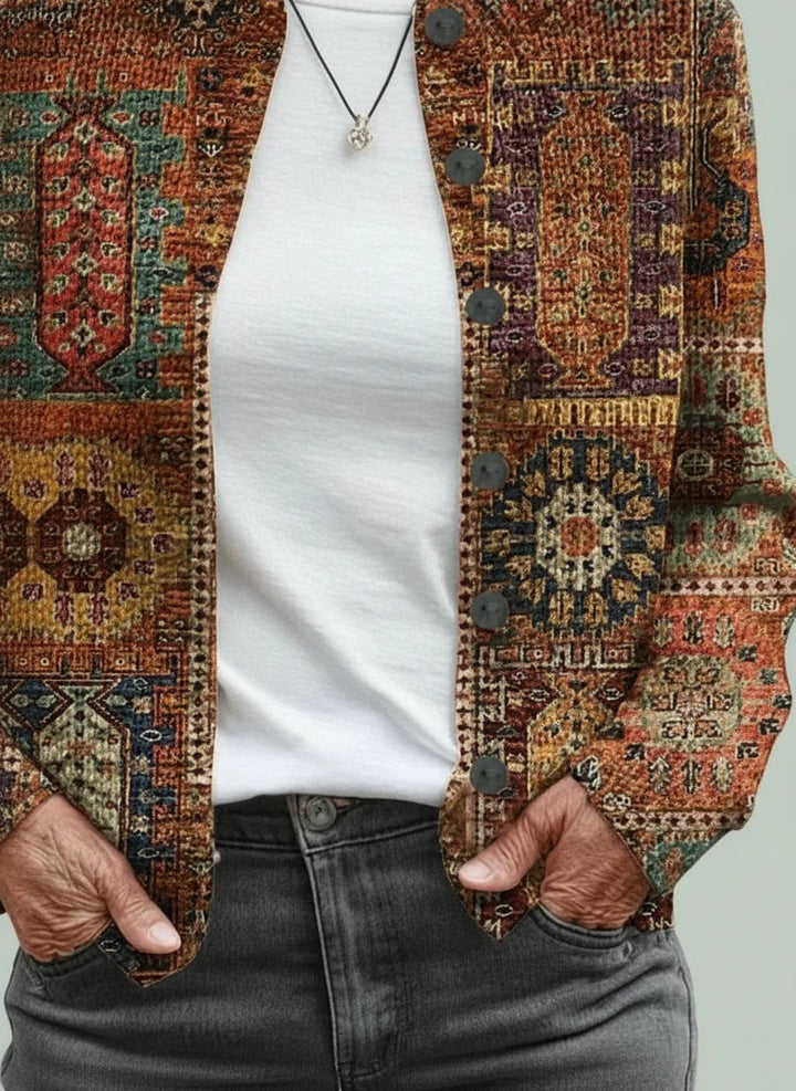 Adelina - Pattern Knit Cardigan