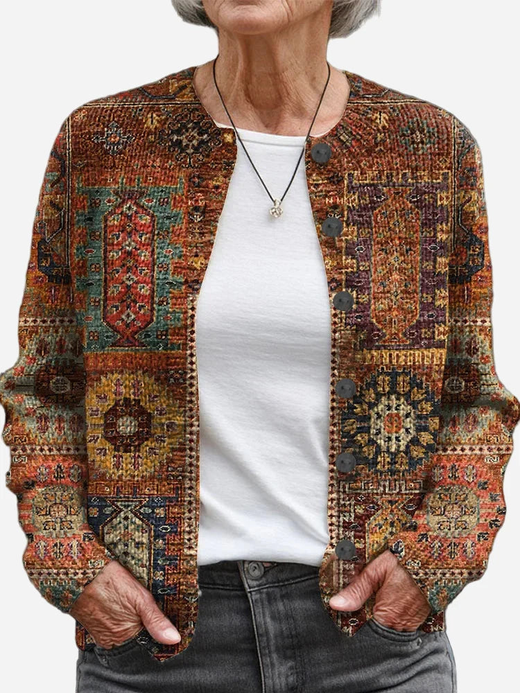 Adelina - Pattern Knit Cardigan
