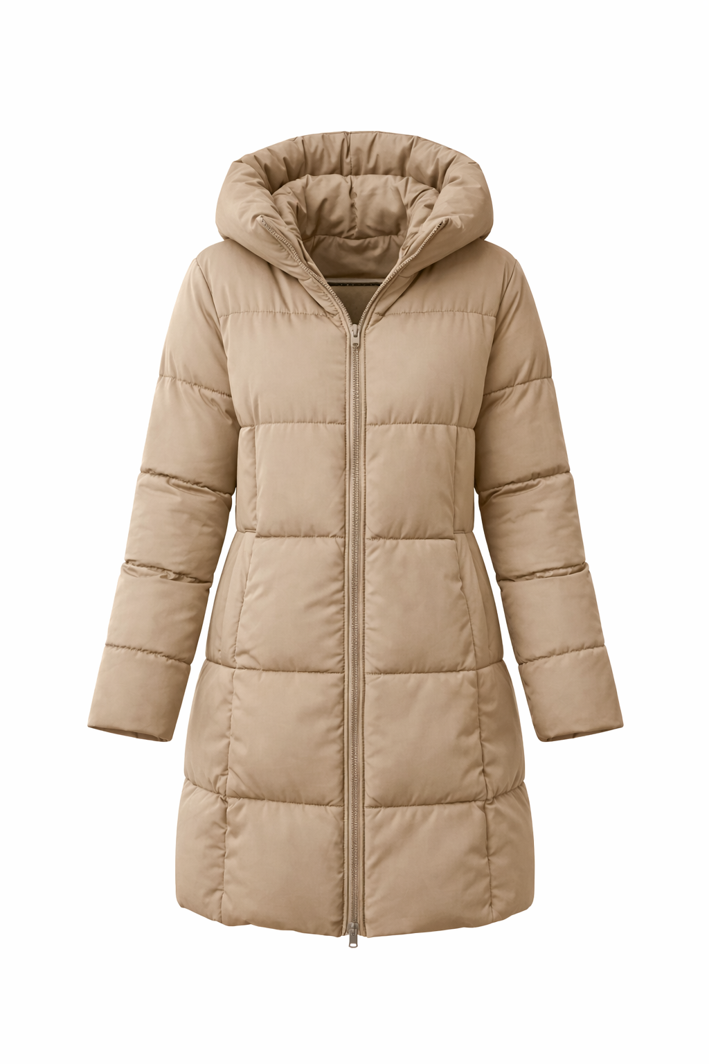 Valentina™ | Long Down Jacket with Hood