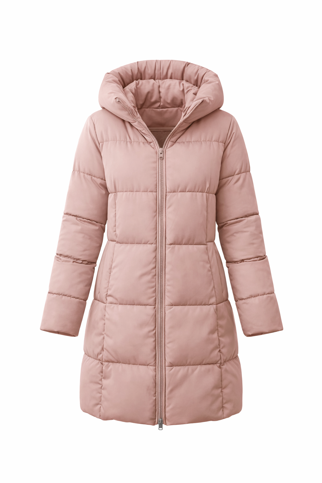 Valentina™ | Long Down Jacket with Hood