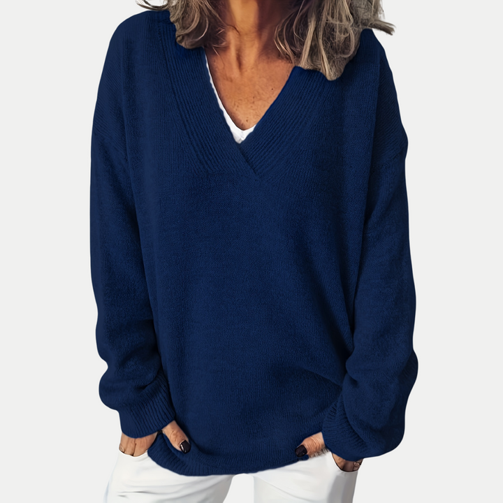 Saga | Soft and Timeless V-Neck Sweater