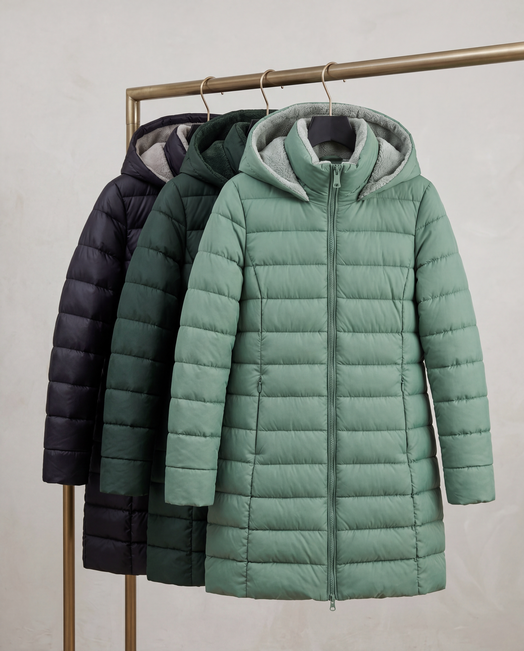 Esther | Fleece Lined Puffer Jacket