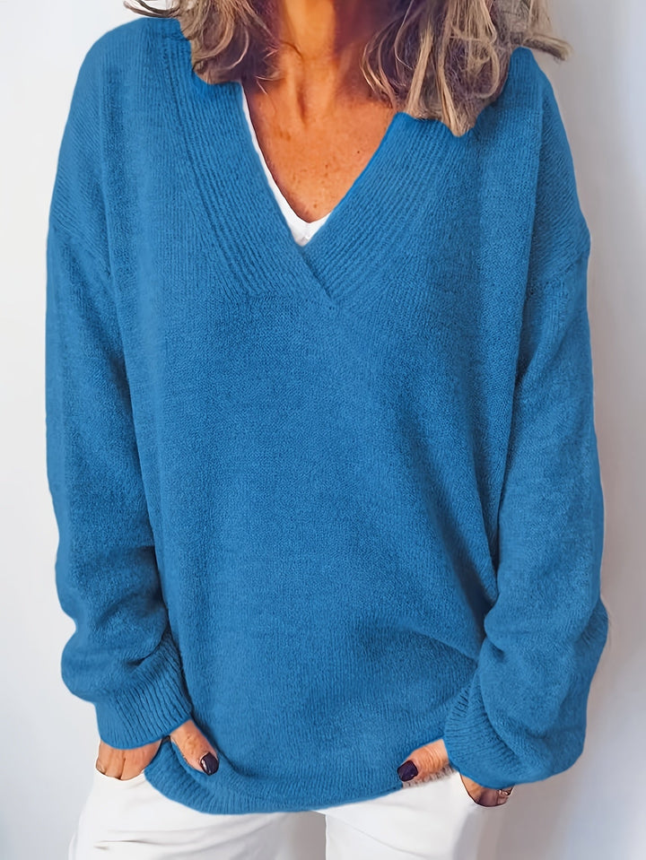 Saga | Soft and Timeless V-Neck Sweater