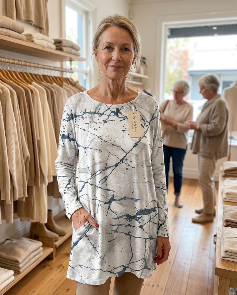 Safira | Relaxed Long Sleeve Top