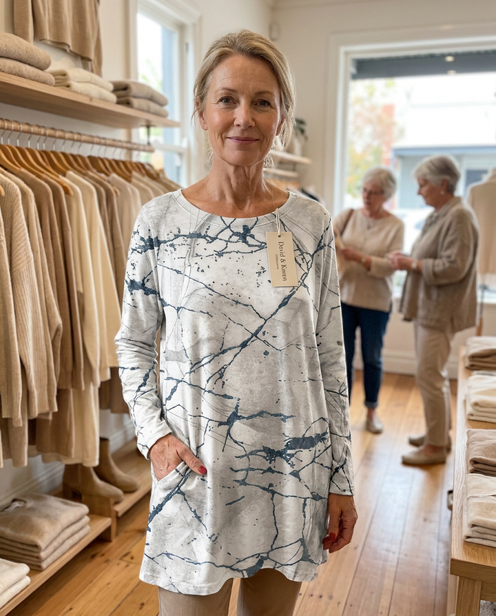 Safira | Relaxed Long Sleeve Top
