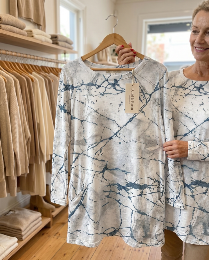 Safira | Relaxed Long Sleeve Top