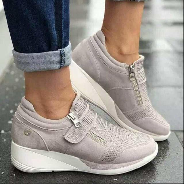 Elvara | Comfort Wedge Sneakers